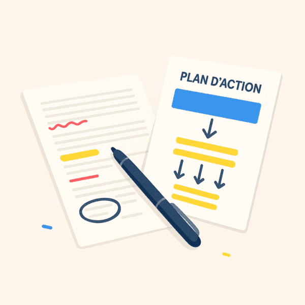 Diagnostic de copie (+ plan d'action)